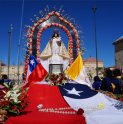 Por cuarta vez imagen de la Virgen Peregrina recorre la Región de Coquimbo