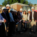 Ministra del Minvu visitó Andacollo para poner la primera piedra en la construcción de 58 hogares