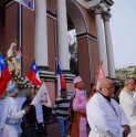 Cientos de fieles se congregaron este sábado para celebrar a la Patrona de Chile