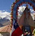 Este fin de semana Virgen Peregrina recorrió Valle de Río Hurtado