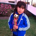 Alexa San Francisco, la pequeña futbolista andacollina que se luce en canchas coquimbanas