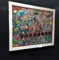 Inauguran exposición de destacado pintor andacollino