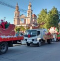 Gran noche de carros alegóricos en Andacollo