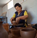 Artesanía  andacollina en greda