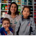 Una joven emprendedora y  mamá que se la juega por sus  hijos