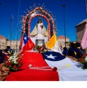 La Chinita de la montaña sale al encuentro de  sus  devotos  en Las Compañías