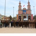 Más de cien carabineros resguardaron a las  miles de personas que  llegaron  a la Fiesta Chica