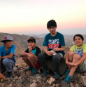 Realizan trekking familiar en Andacollo