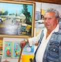 Pintor local plasma en su arte la historia de Andacollo