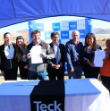 Teck CDA efectuó traspaso de terrenos al SERVIU para futura construcción de viviendas sociales en Andacollo