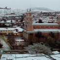 Paso de dos sistemas frontales durante el pasado fin de semana dejaron lluvia y nieve en Andacollo