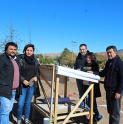 Comenzó la remodelación de  la Plaza Gabriela Mistral de Andacollo