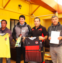 Deportivo Alianza de Andacollo recibió donación de implementos deportivos