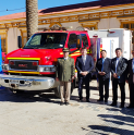 Teck donó carro especializado en manejo de sustancias peligrosas al Cuerpo de Bomberos de Andacollo