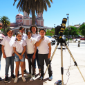 Alumnos del Colegio Parroquial del taller de Astronomía realizaron una charla sobre próximo Eclipse Solar