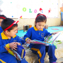 Biblioteca municipal acerca a párvulos de la comuna al mundo de los libros