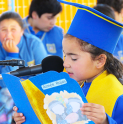Estudiantes de la escuela Luis Cruz Martínez participaron de una nueva edición de la “Ceremonia de los Primeros Lectores”