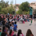Andacollinos  disfrutaron de la presentación del Circo Casa Armonía