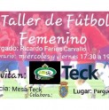 Asociación de Fútbol andacollina invita a todas las mujeres a participar de talleres