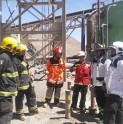 Cuerpo de Bomberos realiza inspección de prevención en Compañía Teck CDA