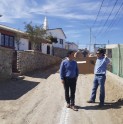 En la subida norte del Cementerio comenzaron trabajos de pavimentación
