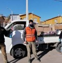 Empresa andacollina entrega ayuda a 20 familias de la comuna