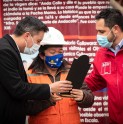 Día del Minero se conmemoró con una feria patrimonial y reconocimientos por su labor