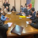Alcalde sostiene reunión con Subsecretario de Vivienda y Urbanismo acerca de los proyectos habitacionales para familias andacollinas