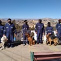 Niños y jóvenes se gradúan como instructores caninos en Andacollo