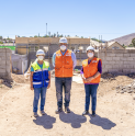 Un 60% de avance presenta construcción de la Casa de la Unión Comunal de Juntas de Vecinos de Andacollo