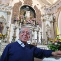 Padre Haroldo Zepeda compartió por algunos días con la comunidad andacollina