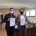 Municipio andacollino y Minvu firman acuerdo para avanzar en temas habitacionales y espacios públicos