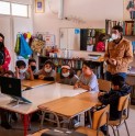Arqueólogo andacollino expone sobre la Prehistoria de la comuna a escolares para valorar nuestro patrimonio