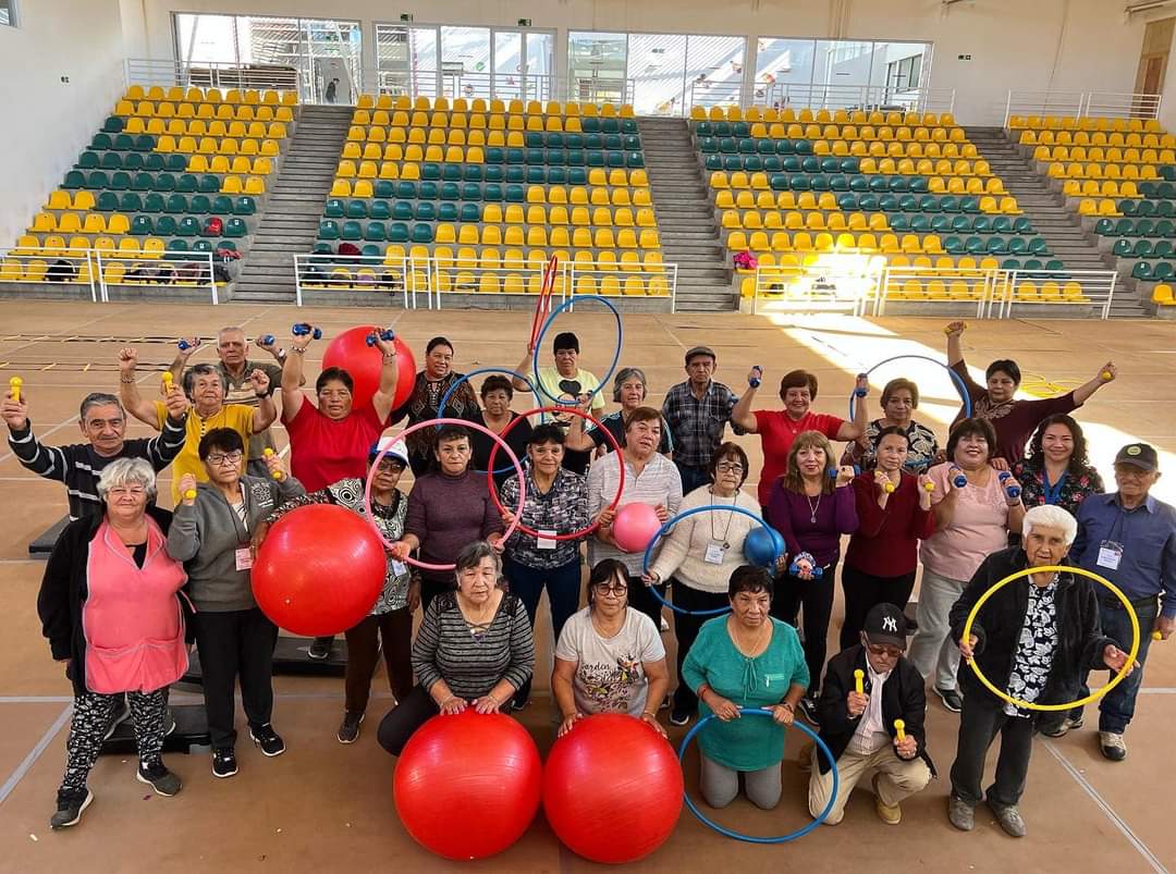 CEDAM de Andacollo ya cuenta con 80 personas mayores que disfrutan de actividad física y talleres complementarios